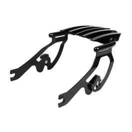 HOGWORKZ® Stealth B2 Luggage Rack for Harley® Low Rider / Sport Glide '18-'26 | Black