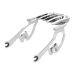 HOGWORKZ® Stealth B2 Luggage Rack for Harley® Low Rider / Sport Glide '18-'26 | Chrome