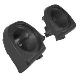 Unpainted 6.5" Lower Vented Fairing Speaker Pod Mounts for Harley® Touring '94-'23