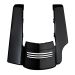 Vivid Black Stretched 2-Into-1 Tri-Bar Fender Extension for Harley® Touring '09-'23