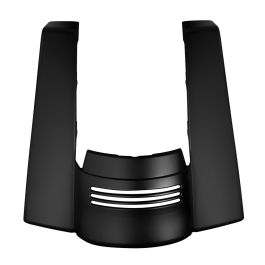 Unpainted Stretched Dual Blocked Tri-Bar Fender Extension for Harley® Touring '09-'23