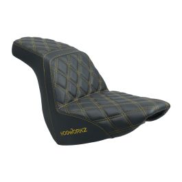 Rise Up Seat for Harley® Low Rider FXLR/FXLRS/FXLRST & Sport Glide FLSB '18-'26 (Various Stitching Colors)