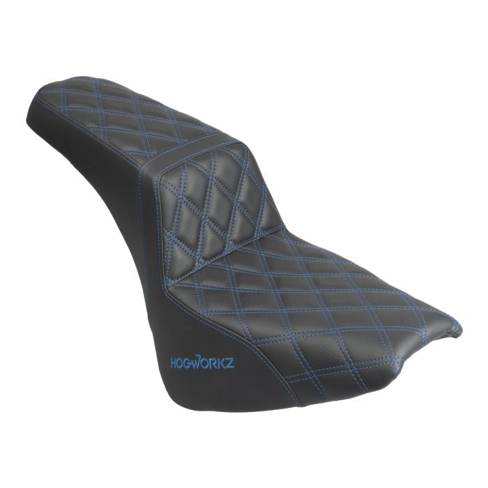 HogWorkz Rise Up Seat for Harley® Street Bob FXBB / Standard FXST '18-'26 (Various Stitching Colors) - HW122020