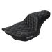 Rise Up Seat for Harley® Touring '23.5-'26 (Diamond / Silver Stitch)