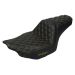 Rise Up Seat for Harley® Touring '23.5-'26 (Diamond / Gold Stitch)