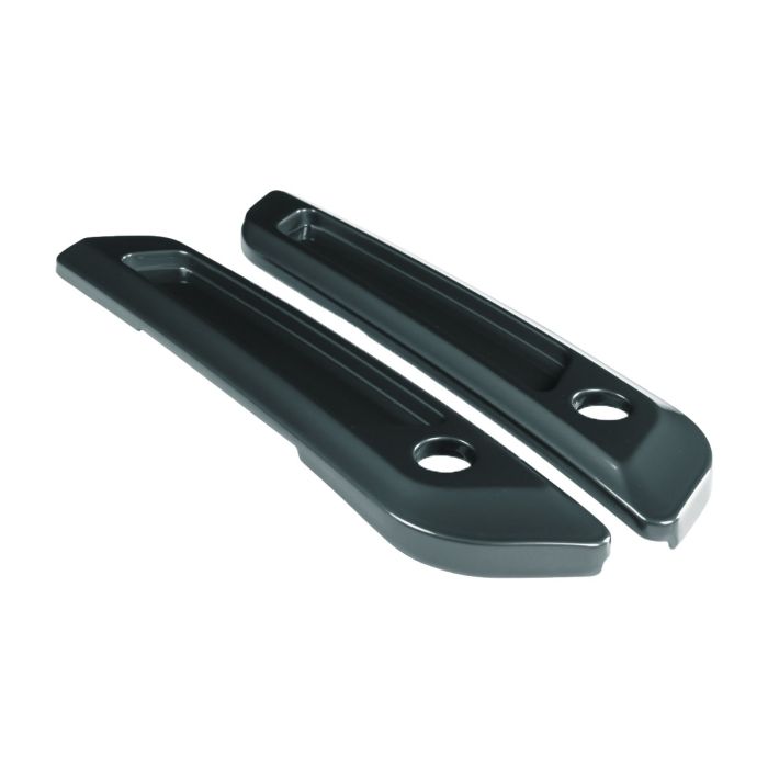 HOGWORKZ color matched saddlebag latch covers for 2023.5 and newer Harley Touring