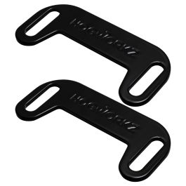 HOGWORKZ® Adjustable Exhaust Centering Brackets for Harley® Touring Models w/ Stretched Saddlebags