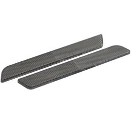 Smoked Saddlebag Latch Cover Reflectors for Harley® Touring '14-'26