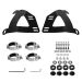 HOGWORKZ® Menace Fairing Brackets (49mm) for Harley® FXBB / FXST / FXLR '18-'25, Sportster 48 '16-'22 & Dyna '06-'17