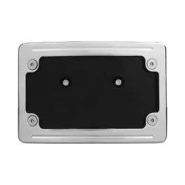 Chrome LED License Plate Frame Mount for Harley® Touring '23.5-'26