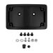 Black Universal LED Flush License Plate Mount for Harley-Davidson® Motorcycles