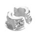Billet Brake & Clutch Perch Clamps for Harley® Softail / Dyna / Sportster | Silver