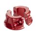 Billet Brake & Clutch Perch Clamps for Harley® Softail / Dyna / Sportster | Red