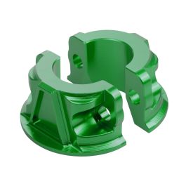 Billet Brake & Clutch Perch Clamps for Harley® Softail / Dyna / Sportster | Green