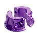 Billet Brake & Clutch Perch Clamps for Harley® Softail / Dyna / Sportster | Purple