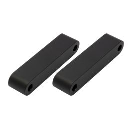 96-'13 Black Front Fender Adapters (21" Wrapped Fender)