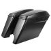 Unpainted 2-Into-1 Extended 4" Stretched Saddlebags for Harley® Touring '14-'23