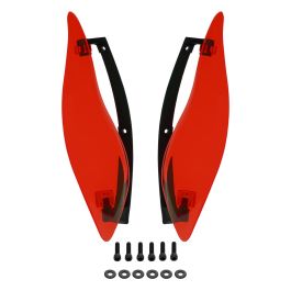 Custom Color Adjustable Batwing Air Deflectors for Harley® Touring '14-'23