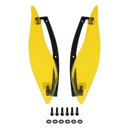 Custom Color Adjustable Batwing Air Deflectors for Harley® Touring '14-'23
