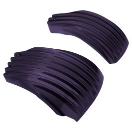 Color Matched Ribbed Battery Covers for Harley® Softail '18-'24