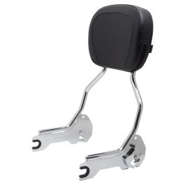 Chrome Detachable Sissy Bar Backrest for Harley® Low Rider / Sport Glide '18-'26