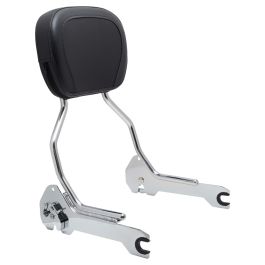 Chrome Detachable Sissy Bar Backrest for Harley® Fat Boy / Breakout '18-'26