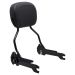 Black Detachable Sissy Bar Backrest for Harley® Fat Boy / Breakout '18-'26