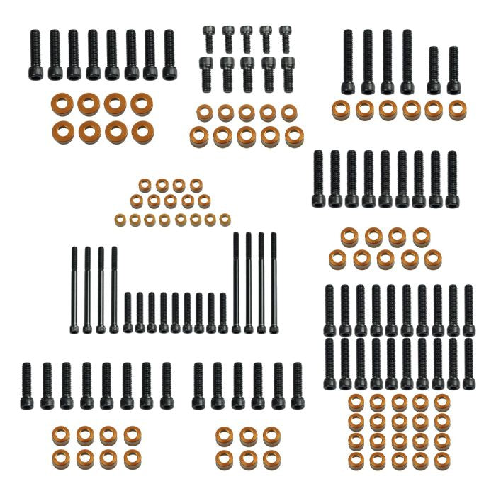 HogWorkz Custom Color HOGWORKZ® Full Engine Bolt Kit for M8 Harley® Touring & Softail - HW157900