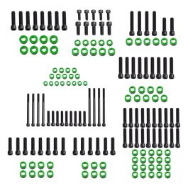 Custom Color HOGWORKZ® Full Engine Bolt Kit for M8 Harley® Touring & Softail
