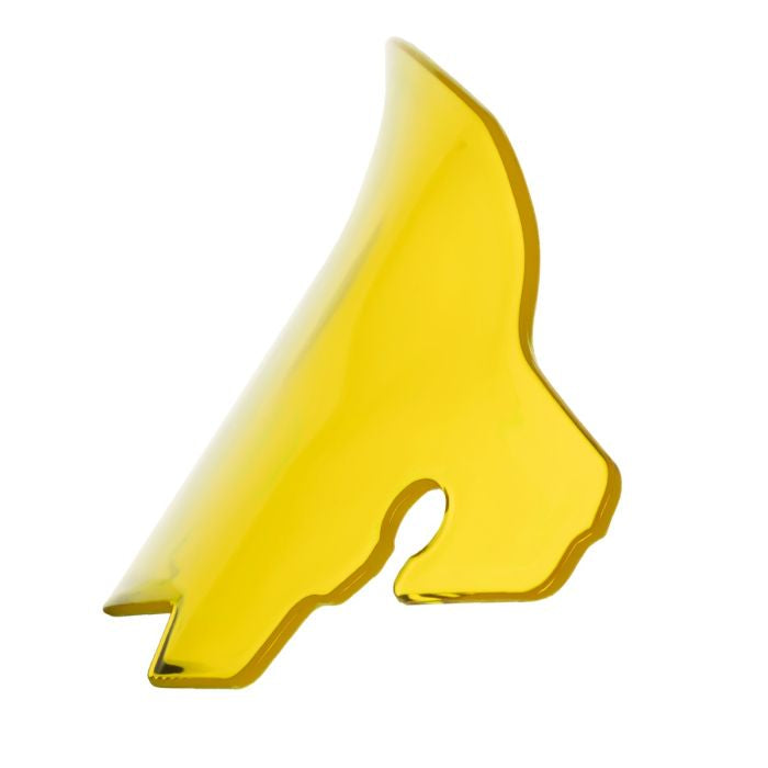 Custom Color HOGWORKZ® Flowz™ 5" Windshield for Harley® Touring '14-'23 - Yellow