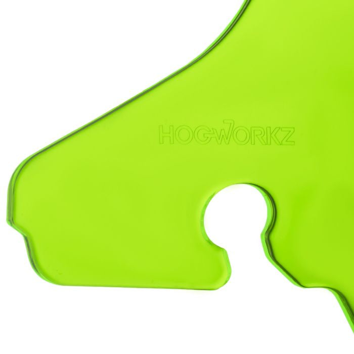 Custom Color HOGWORKZ® Flowz™ 5" Windshield for Harley® Touring '14-'23 - Green