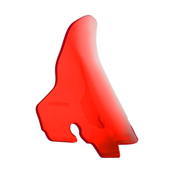 Custom Color HOGWORKZ® Flowz™ 7" Windshield for Harley® Touring '14-'23 - Red