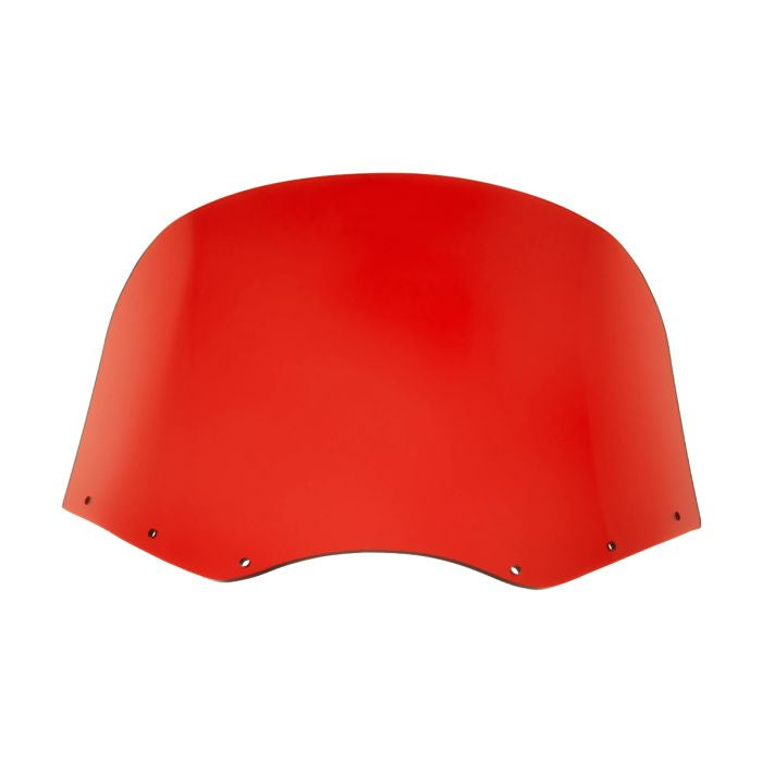 HogWorkz Red 11" Windshield for HOGWORKZ® Menace or Outlaw Fairing - HW160057