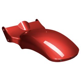 Color Matched Wide Bobber Rear Fender w/ LEDs for '18-'26 Harley® Fat Boy / Breakout