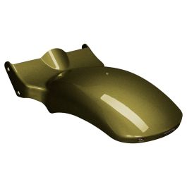 Color Matched Wide Bobber Rear Fender w/ LEDs for '18-'26 Harley® Fat Boy / Breakout