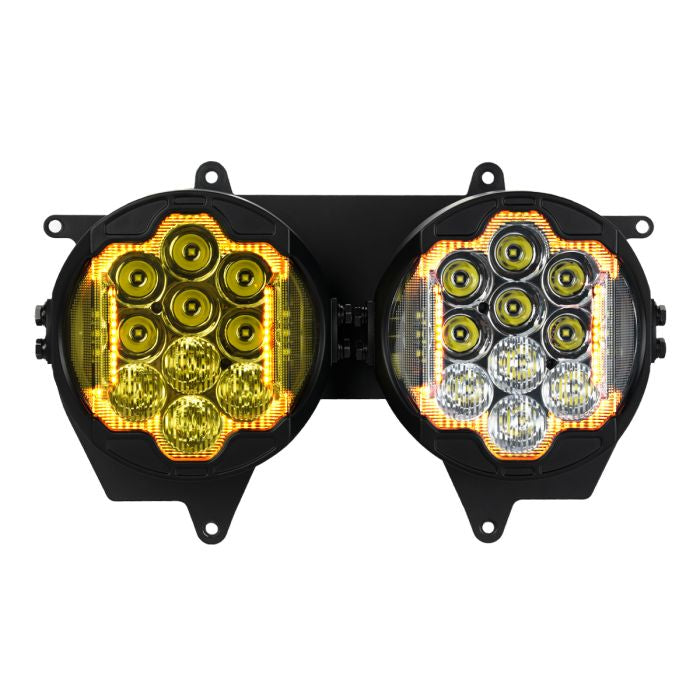 HogWorkz Sabertooth™ Performance LED Headlight for Harley® Road Glide '15-'23 - HW167010
