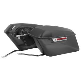 Color Matched Standard Saddlebag Conversion Kit w/ Chrome Hardware for Harley® Softail '18-'26