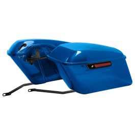 Color Matched Standard Saddlebag Conversion Kit w/ Black Hardware for Harley® Softail '18-'26