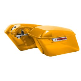 Color Matched Standard Saddlebag Conversion Kit w/ Chrome Hardware for Harley® Softail '18-'26