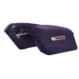 Color Matched Standard Saddlebag Conversion Kit w/ Chrome Hardware for Harley® Softail '18-'26