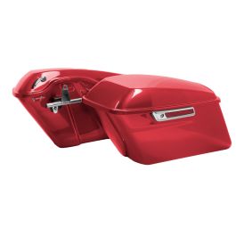 Color Matched Standard Saddlebag Conversion Kit w/ Chrome Hardware for Harley® Softail '18-'26