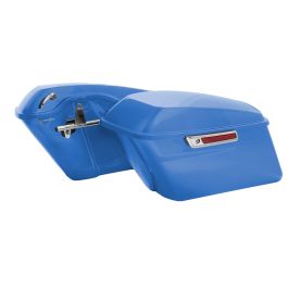 Color Matched Standard Saddlebag Conversion Kit w/ Chrome Hardware for Harley® Softail '18-'26