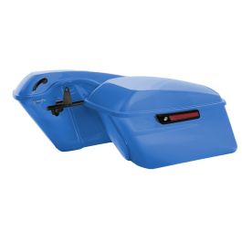 Color Matched Standard Saddlebag Conversion Kit w/ Black Hardware for Harley® Softail '18-'26