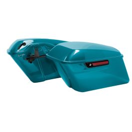 Color Matched Standard Saddlebag Conversion Kit w/ Black Hardware for Harley® Softail '18-'26