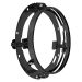 Black Mounting Bracket & Ring for 7" LED Headlights P/N 68124-04B
