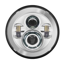 7" LED Chrome Headlight for Harley® Softail '18-'26