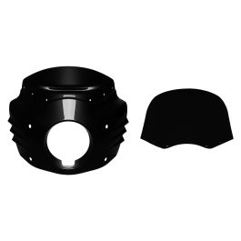 Color Matched HOGWORKZ® Menace Fairing w/ Windshield for Harley® Softail / Dyna