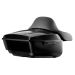 Vivid Black King Tour Pack w/ Full Backrest & Black Hardware for Harley® Touring '97-'26