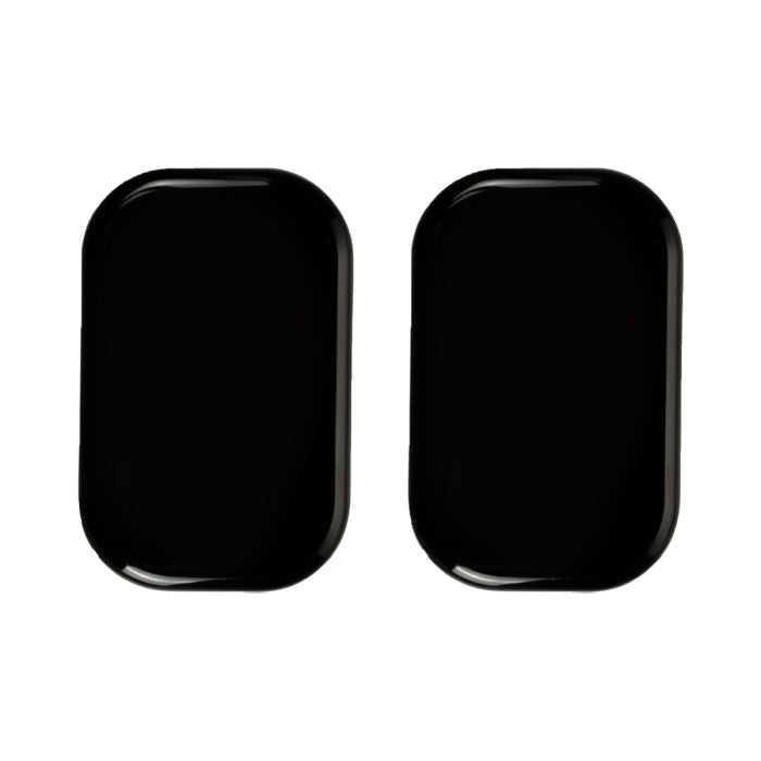 HogWorkz Antenna Hole Covers / Fillers for Harley® Touring '06-'23 - Blocked | Gloss Black - HW301152
