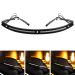 HOGWORKZ® Lumipro LED Windshield Trim for Harley® Touring '14-'23 | Black